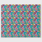 Abstract cadeaupapier voor retro-design (Vlak)