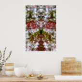 Abstract caleidoscoop poster (Keuken)