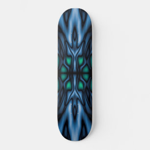 Abstract caleidoscooppatroon persoonlijk skateboard