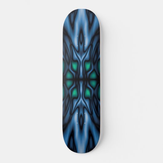 Abstract caleidoscooppatroon persoonlijk skateboard (Voorkant)