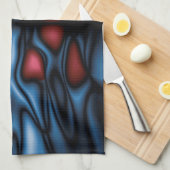 Abstract caleidoscooppatroon theedoek (Quarter Fold)