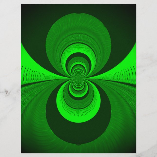 Abstract caleidoscooppatroon voor Bright Groovy (Voorkant)