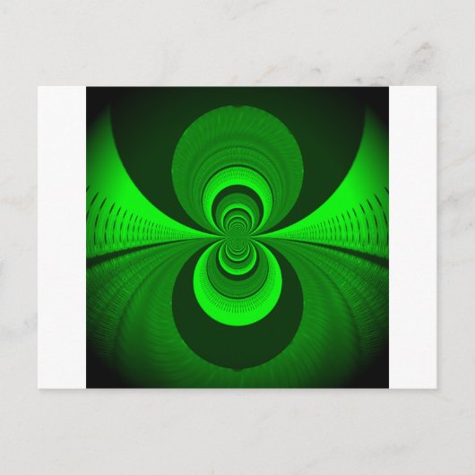 Abstract caleidoscooppatroon voor Bright Groovy Briefkaart (Voorkant)