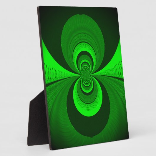 Abstract caleidoscooppatroon voor Bright Groovy Fotoplaat (Zijkant)