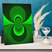 Abstract caleidoscooppatroon voor Bright Groovy Fotoplaat (Zijkant)