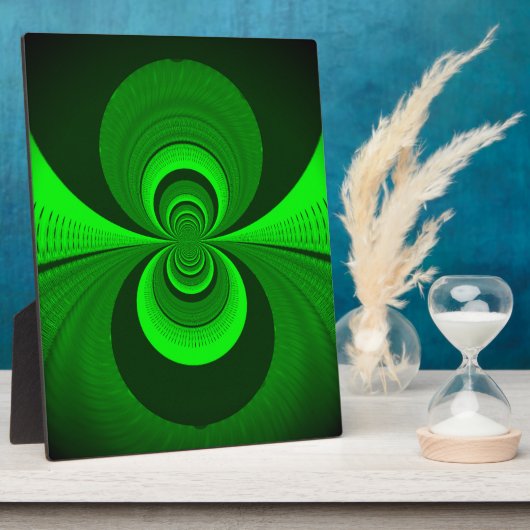 Abstract caleidoscooppatroon voor Bright Groovy Fotoplaat (Zijkant)