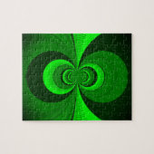 Abstract caleidoscooppatroon voor Bright Groovy Legpuzzel (Horizontaal)