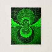 Abstract caleidoscooppatroon voor Bright Groovy Legpuzzel (Verticaal)