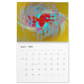 Abstract Calendar Kalender (Mar 2026)