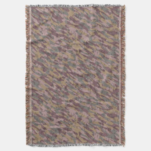 abstract camo deken (Voorkant Verticaal)