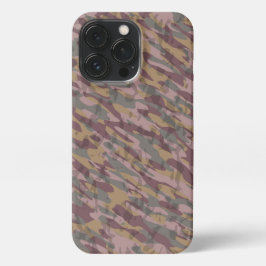 abstract camo iPhone 13 pro hoesje