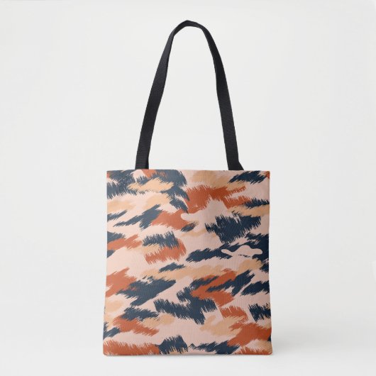 Abstract camouflage pattern. Seamless vintage wall Tote Bag (Voorkant)