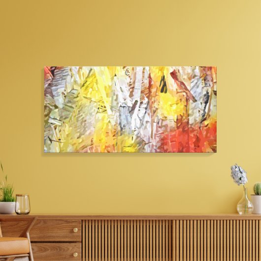 Abstract Canvas Afdruk (Insitu (Woonkamer))
