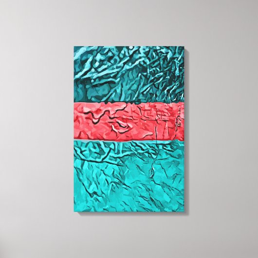 Abstract Canvas Afdruk (Voorkant)