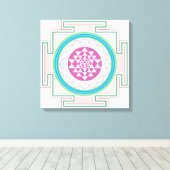 Abstract Canvas Afdruk (Insitu (Houten vloer))