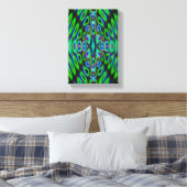 Abstract Canvas Afdruk (Insitu (Slaapkamer))