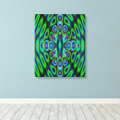Abstract Canvas Afdruk (Insitu (Houten vloer))
