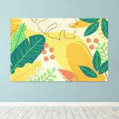 Abstract Canvas Afdruk (Insitu (Houten vloer))