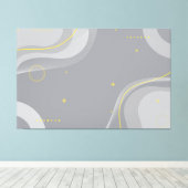 Abstract Canvas Afdruk (Insitu (Houten vloer))