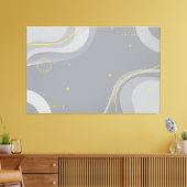 Abstract Canvas Afdruk (Insitu (Woonkamer))
