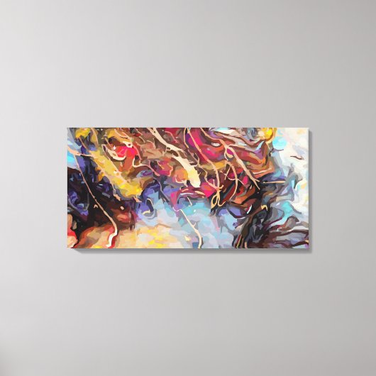 Abstract Canvas Afdruk (Voorkant)