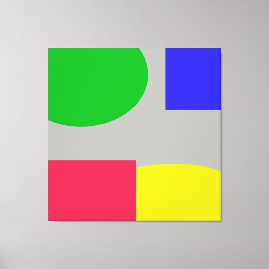 Abstract Canvas Afdruk (Voorkant)