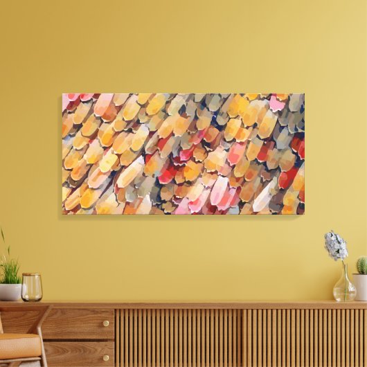 Abstract Canvas Afdruk (Insitu (Woonkamer))