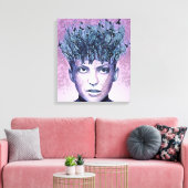 Abstract Canvas Afdruk (Insitu (Woonkamer))