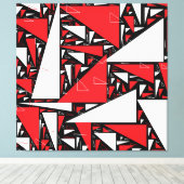 Abstract Canvas Afdruk (Insitu (Houten vloer))