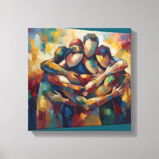 Abstract Canvas Afdruk (Voorkant)
