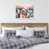 Abstract Canvas Afdruk (Insitu (Slaapkamer))