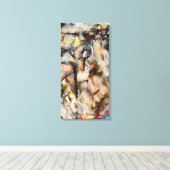 Abstract Canvas Afdruk (Insitu (Houten vloer))
