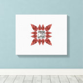 Abstract Canvas Afdruk (Insitu (Houten vloer))