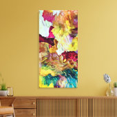 Abstract Canvas Afdruk (Insitu (Woonkamer))