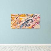 Abstract Canvas Afdruk (Insitu (Houten vloer))