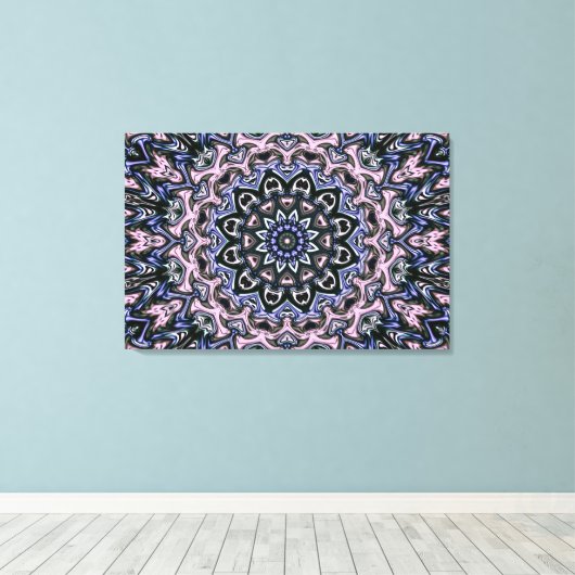 Abstract Canvas Afdruk (Insitu (Houten vloer))