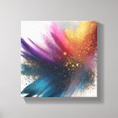 abstract canvas afdruk (Voorkant)