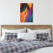 Abstract Canvas Afdruk (Insitu (Slaapkamer))