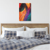 Abstract Canvas Afdruk (Insitu (Slaapkamer))