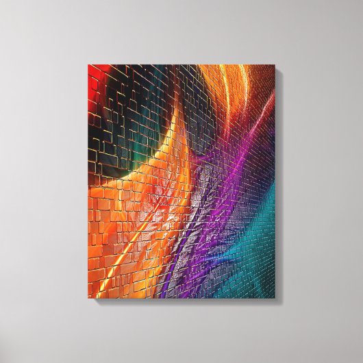 Abstract Canvas Afdruk (Voorkant)