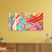 Abstract Canvas Afdruk (Insitu (Woonkamer))