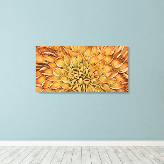 Abstract Canvas Afdruk (Insitu (Houten vloer))