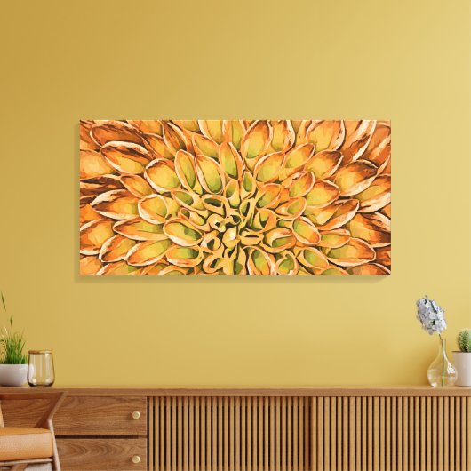 Abstract Canvas Afdruk (Insitu (Woonkamer))