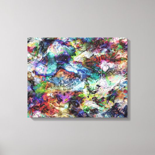 Abstract Canvas Afdruk (Voorkant)