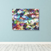 Abstract Canvas Afdruk (Insitu (Houten vloer))