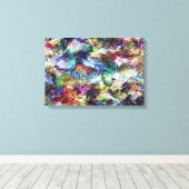 Abstract Canvas Afdruk (Insitu (Houten vloer))