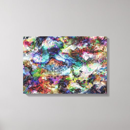 Abstract Canvas Afdruk (Voorkant)