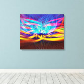 Abstract Canvas Afdruk (Insitu (Houten vloer))