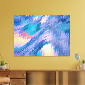 Abstract Canvas Afdruk (Insitu (Woonkamer))