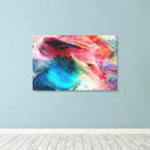 Abstract Canvas Afdruk (Insitu (Houten vloer))
